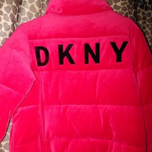 Puffer velvet coat like new